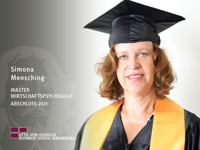 Simona Mensching (MBA/Master Wirtschaftspsychologie-Abschluss 2021)